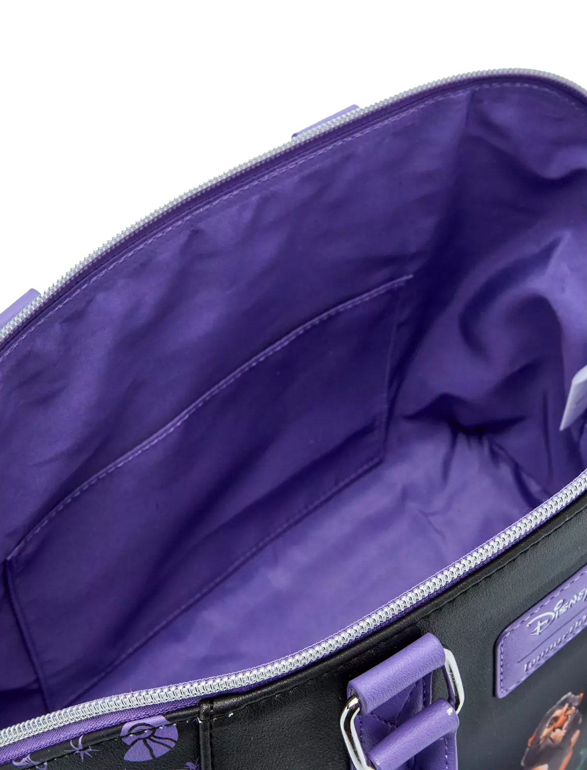 DISNEY VILLAINS FLORAL ICONS LOUNGEFLY SATCHEL BAG