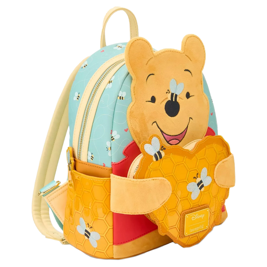 WINNIE THE POOH HONEY HEART HONEY SCENTED LOUNGEFLY MINI BACKPACK