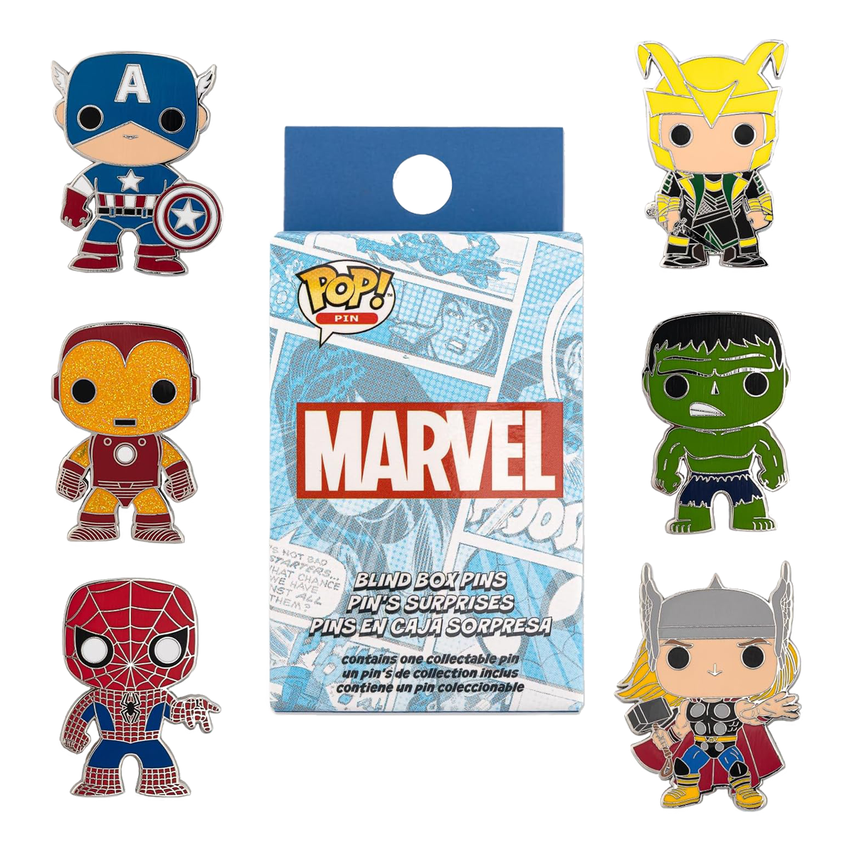 MARVEL AVENGERS LOUNGEFLY MYSTERY PINS