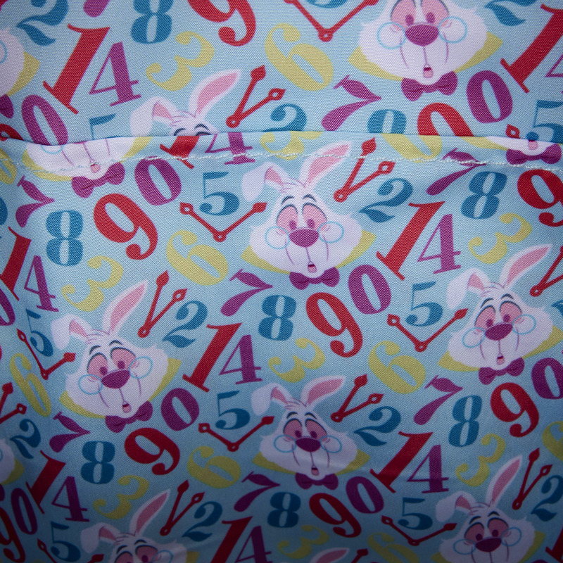 ALICE IN WONDERLAND WHITE RABBIT COSPLAY LOUNGEFLY MINI BACKPACK