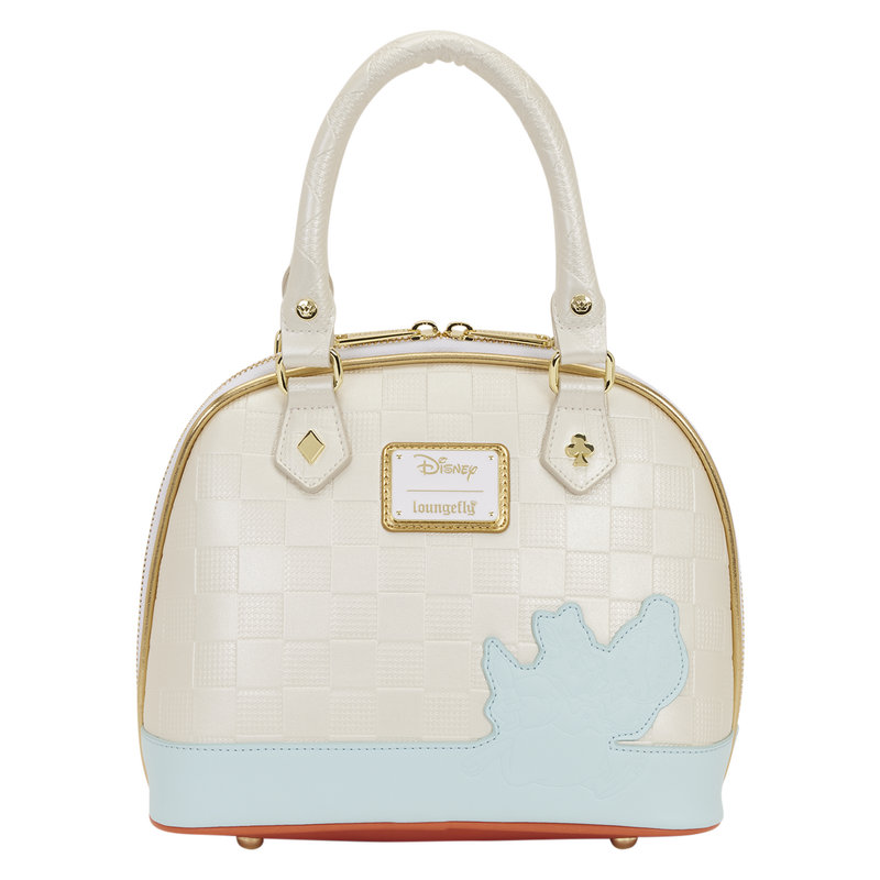 ALICE IN WONDERLAND WHITE RABBIT LOUNGEFLY HANDBAG
