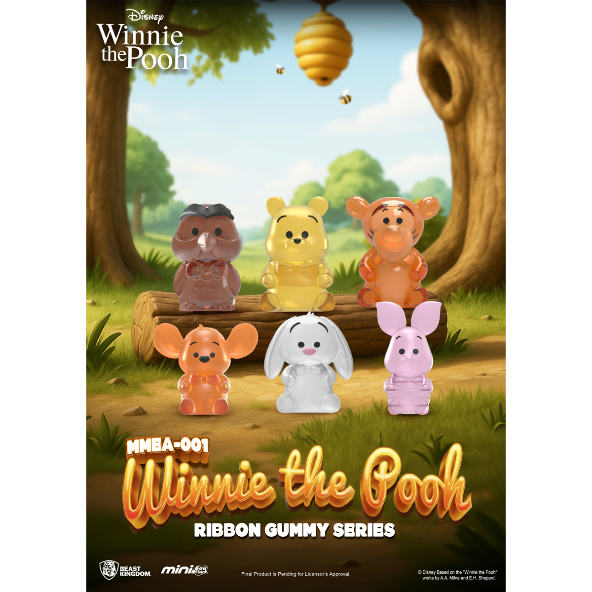 WINNIE THE POOH RIBBON GUMMY SERIES BLIND BOX