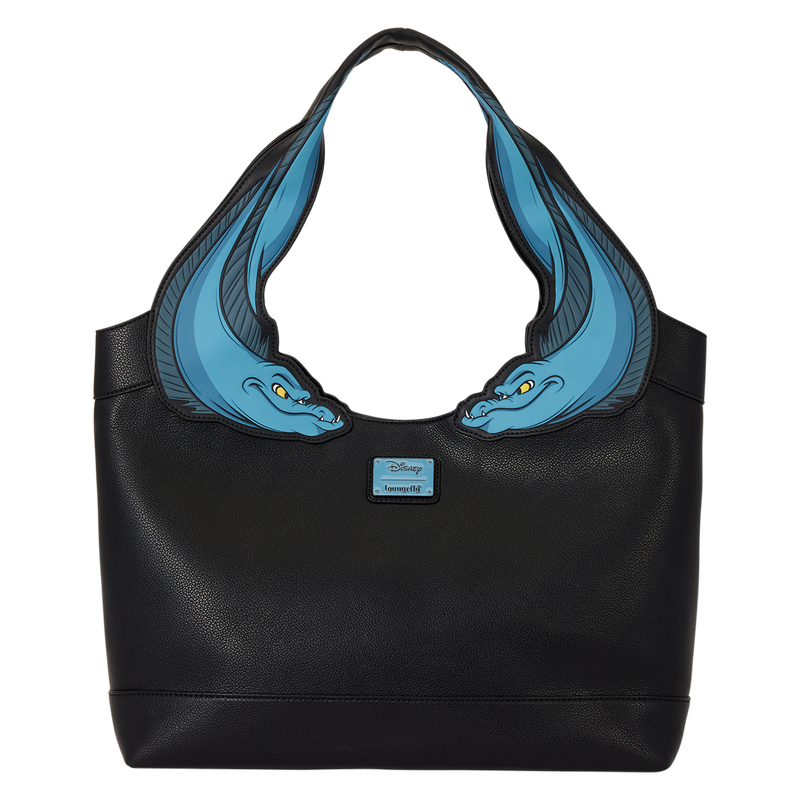 THE LITTLE MERMAID FLOTSAM AND JETSAM LOUNGEFLY TOTE BAG WITH COIN BAG