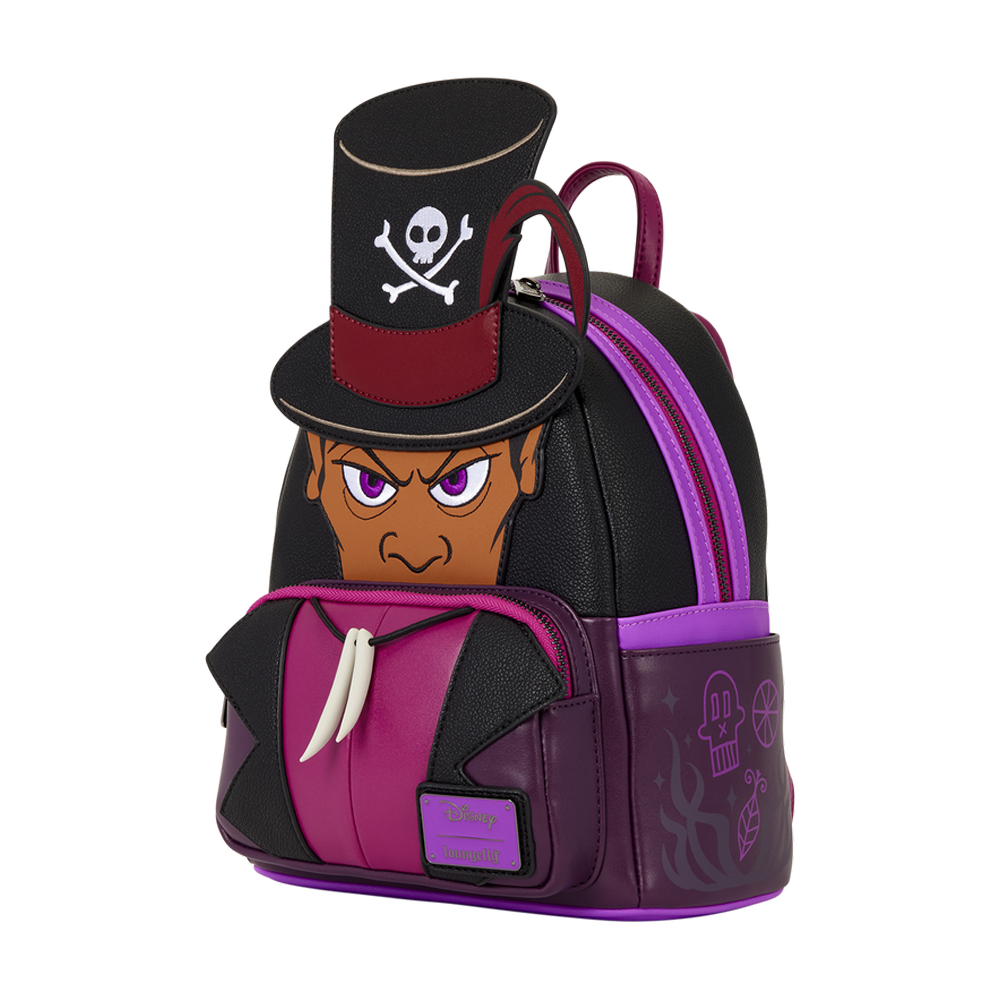 THE PRINCESS AND THE FROG DR.FACILIER LOUNGEFLY COSPLAY MINI BACKPACK