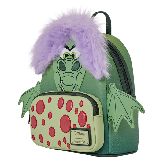 THE SWORD IN THE STONE MADAM MIM DRAGON COSPLAY LOUNGEFLY MINI BACKPACK