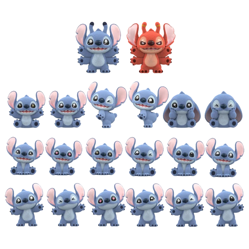 STITCH MINI FLUFFY SERIES BLIND BOX (3 FIGURES PER BAG)