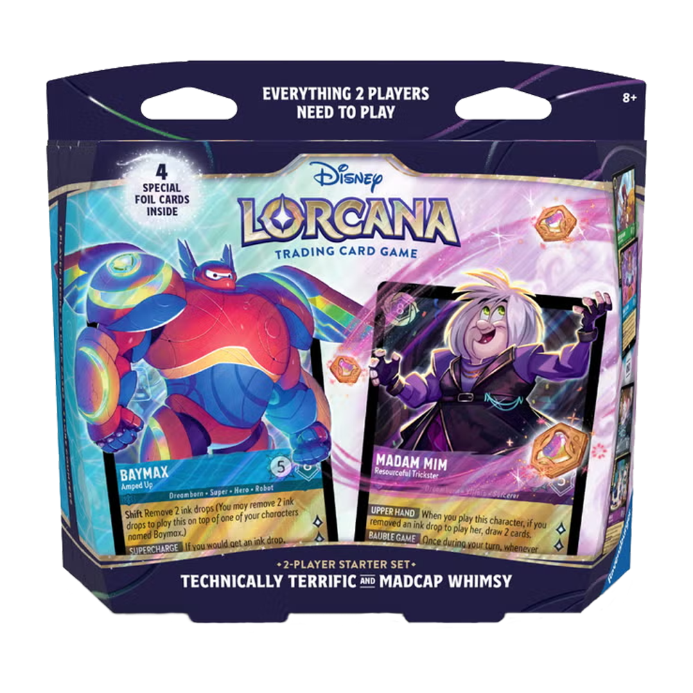 DISNEY LORCANA HYPERIA CITY 2-PLAYER STARTER SET TRADING CARD GAME