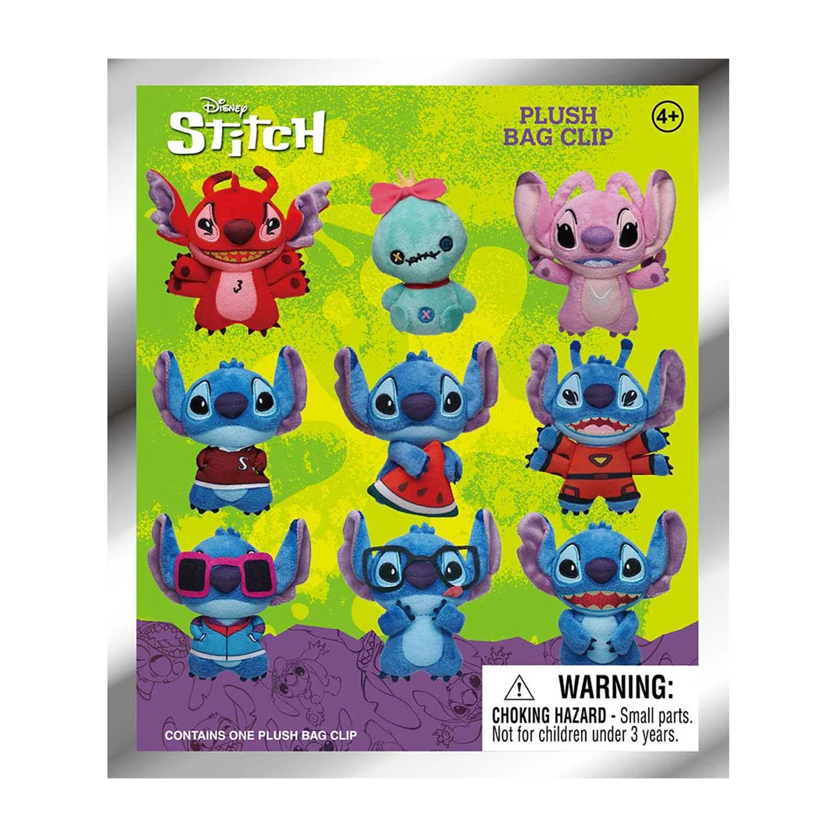 LILO & STITCH PLUSH MYSTERY BAG CLIP