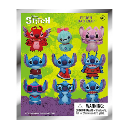 LILO & STITCH PLUSH MYSTERY BAG CLIP