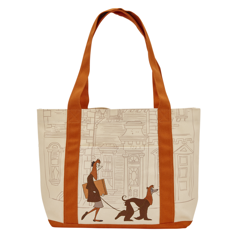 101 DALMATIANS LOUNGEFLY OVERSIZED CANVAS TOTE BAG