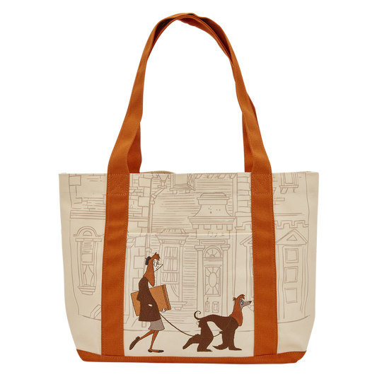 101 DALMATIANS LOUNGEFLY OVERSIZED CANVAS TOTE BAG