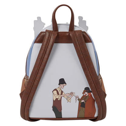 101 DALMATIANS ROGER & ANITA SCENE LOUNGEFLY MINI BACKPACK
