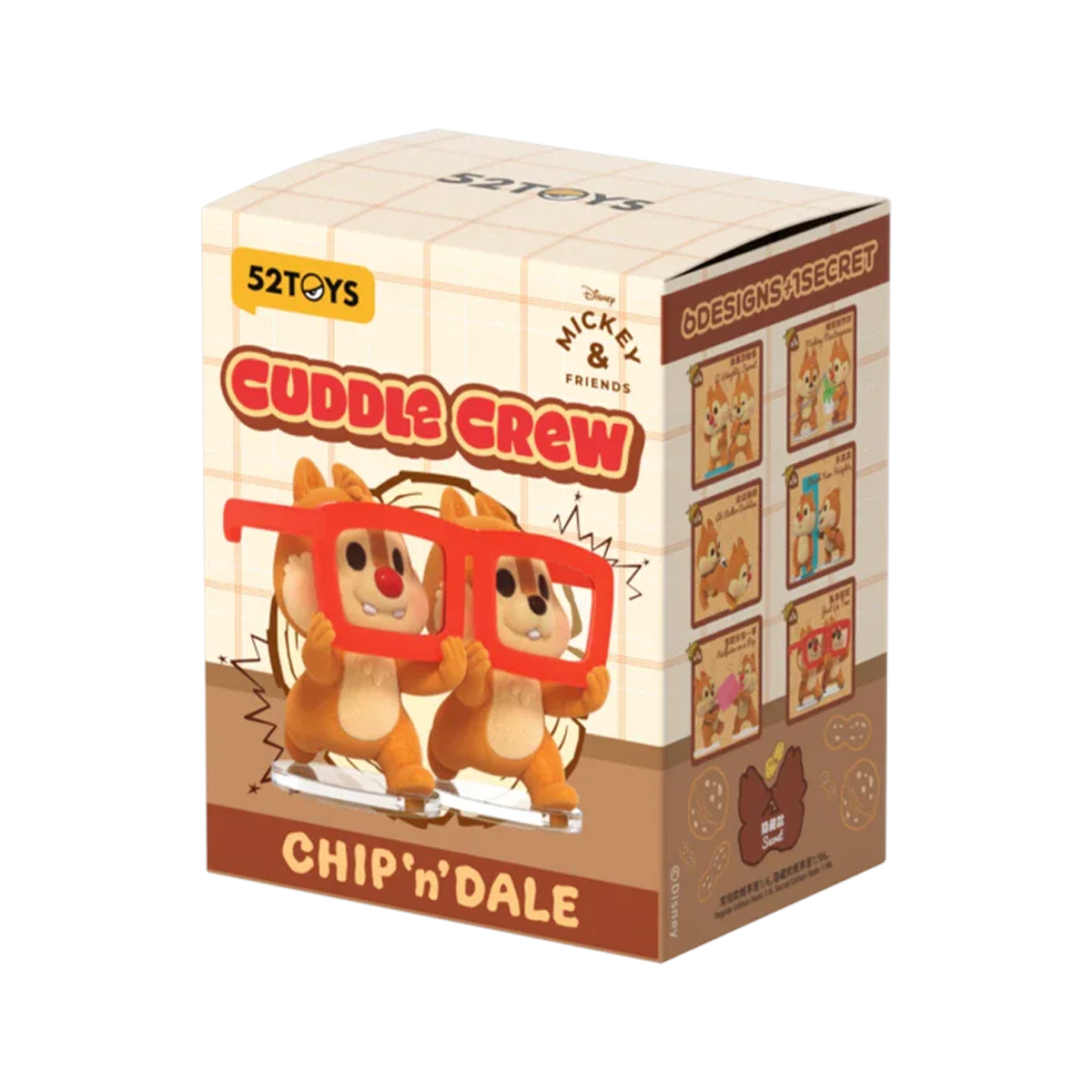 DISNEY CHIP 'N' DALE CUDDLE CREW SERIES BLIND BOX