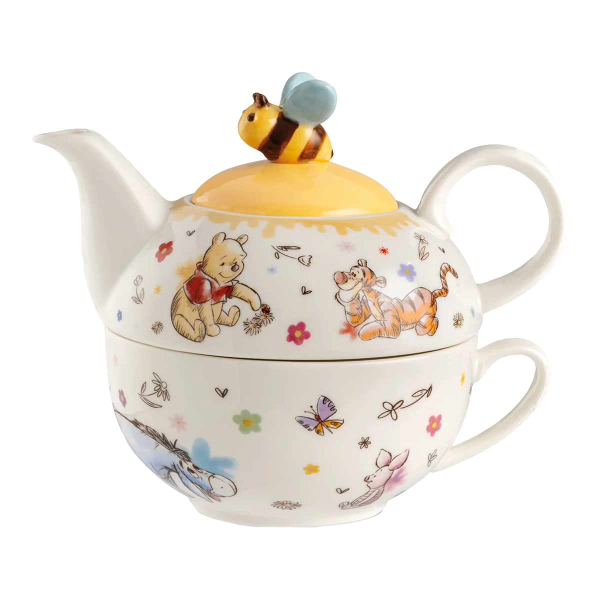 WINNIE THE POOH TEA FOR ONE SET 400 ML