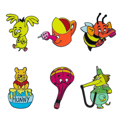 WINNIE THE POOH HEFFALUMP LOUNGEFLY MYSTERY PINS