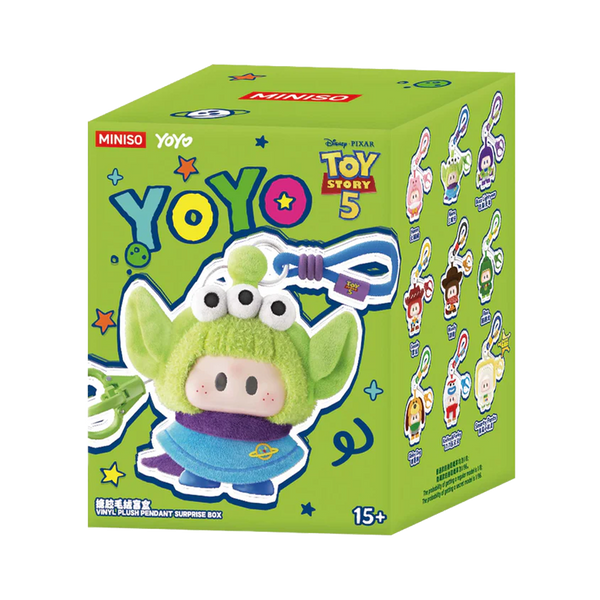 YOYO TOY STORY 5 WITH YOU SERIES MINISO PLUSH PENDANT BLIND BOX
