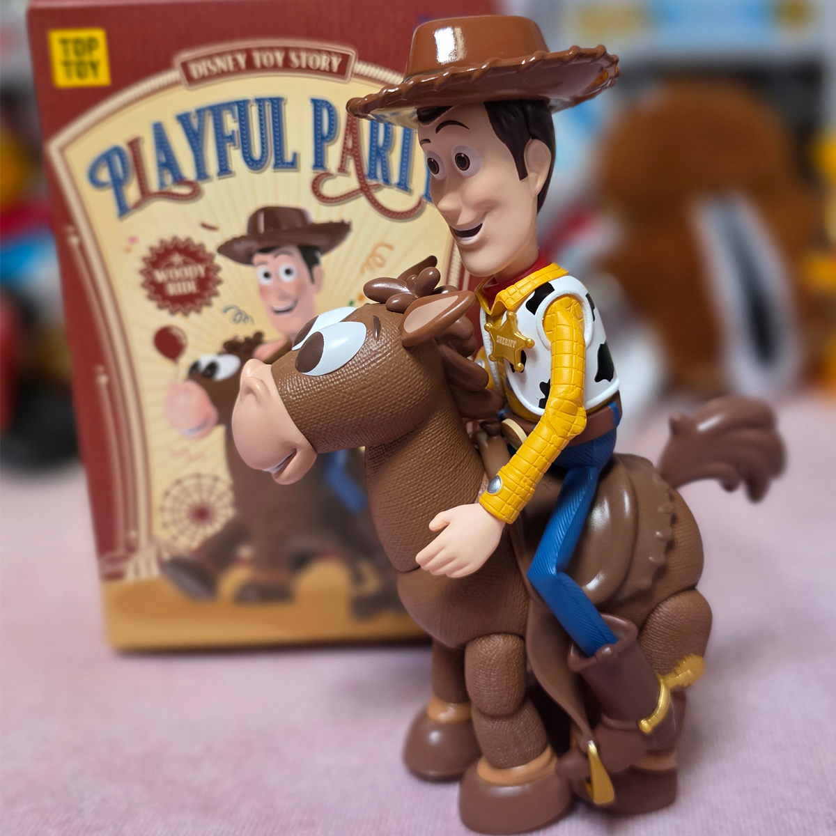 [OPENED] WOODY FROM THE TOY STORY PLAYFUL PARTY SERIES