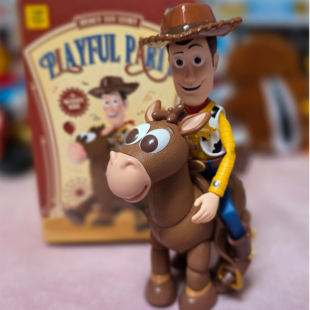 [OPENED] WOODY FROM THE TOY STORY PLAYFUL PARTY SERIES