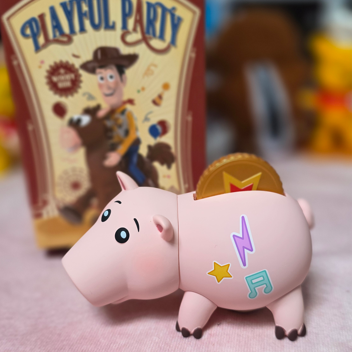 [OPENED] HAMM FROM THE TOY STORY PLAYFUL PARTY SERIES