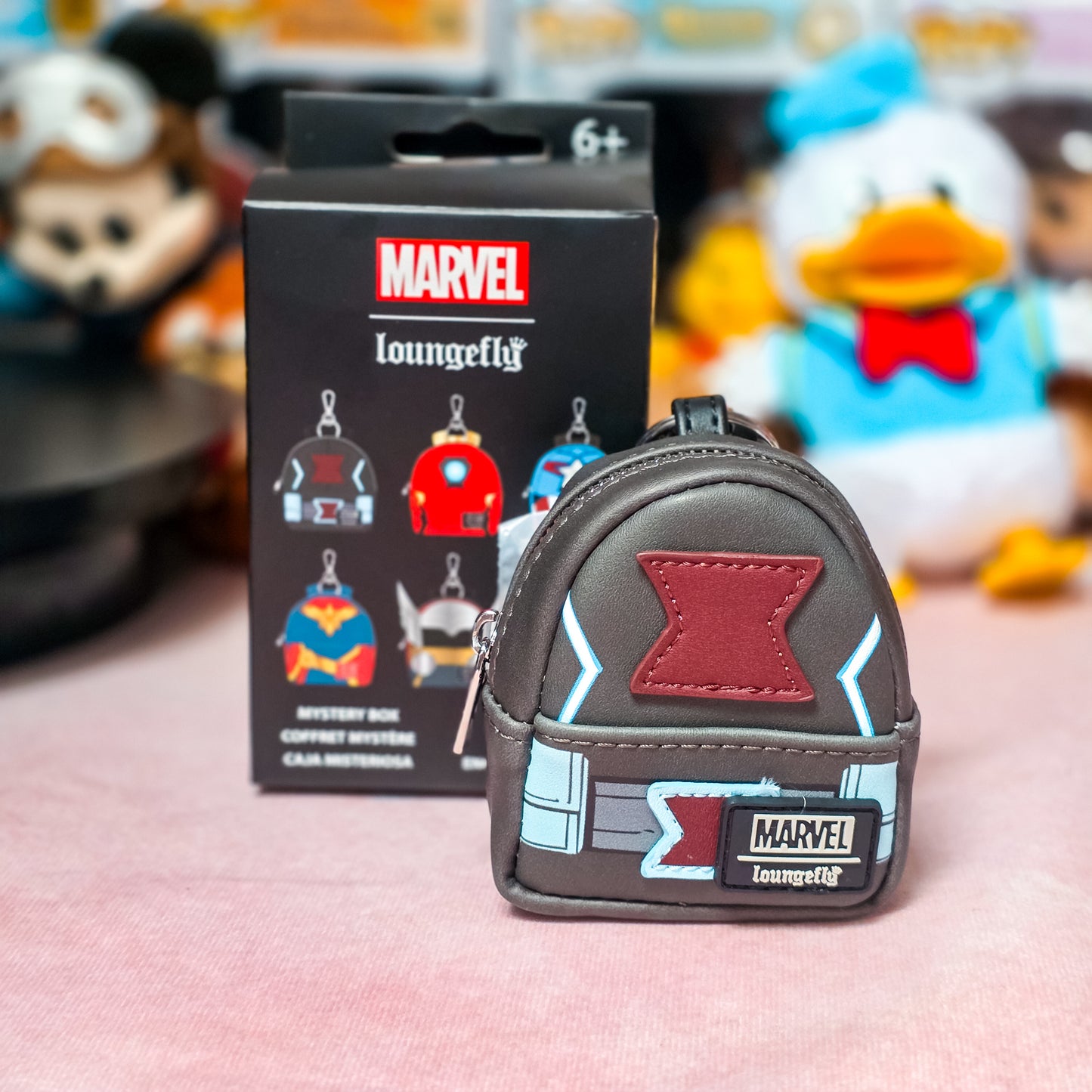 [OPENED] HAWKEYE LOUNGEFLY BAG CHARM FROM THE AVENGERS SET