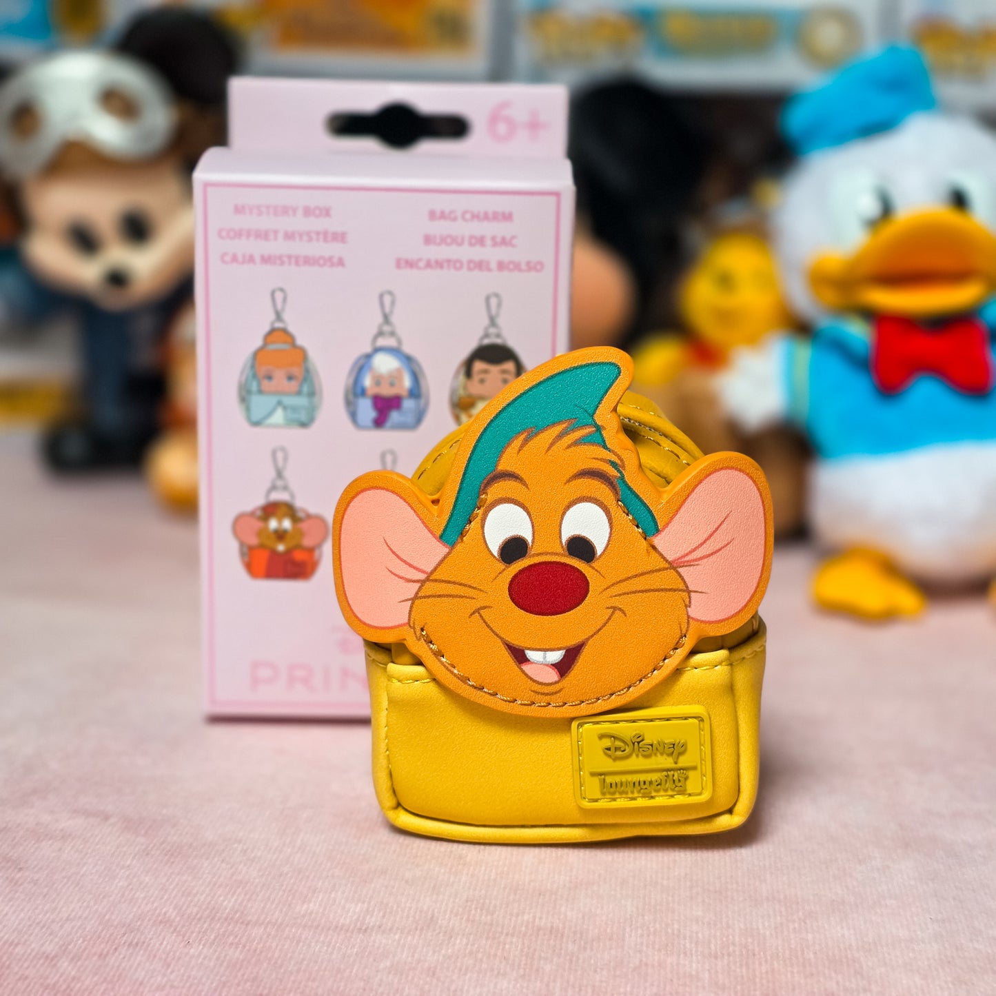 [OPENED] GUS LOUNGEFLY BAG CHARM FROM THE CINDERELLA 75TH ANNIVERSARY SET
