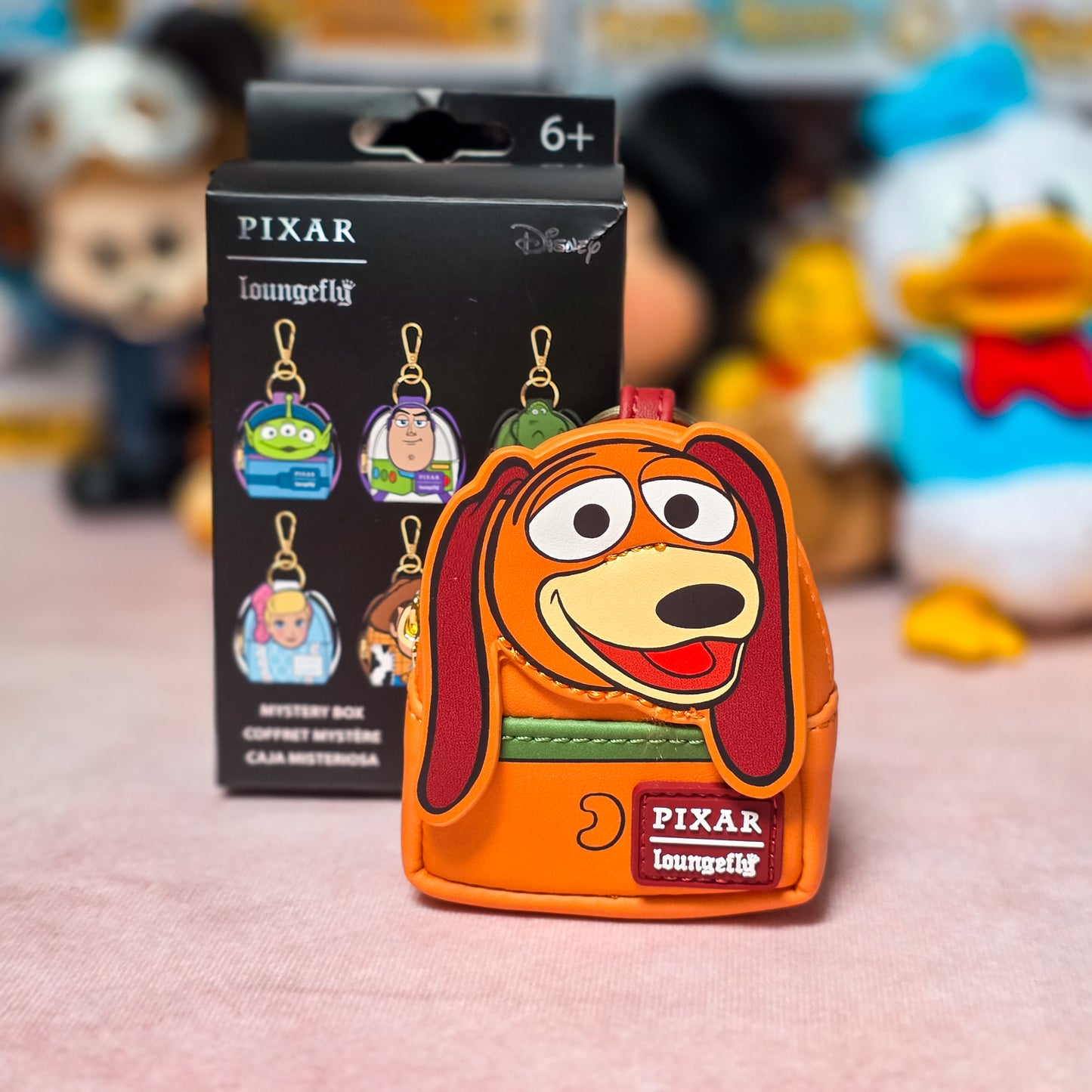 [OPENED] SLINKY LOUNGEFLY BAG CHARM FROM THE TOY STORY SET