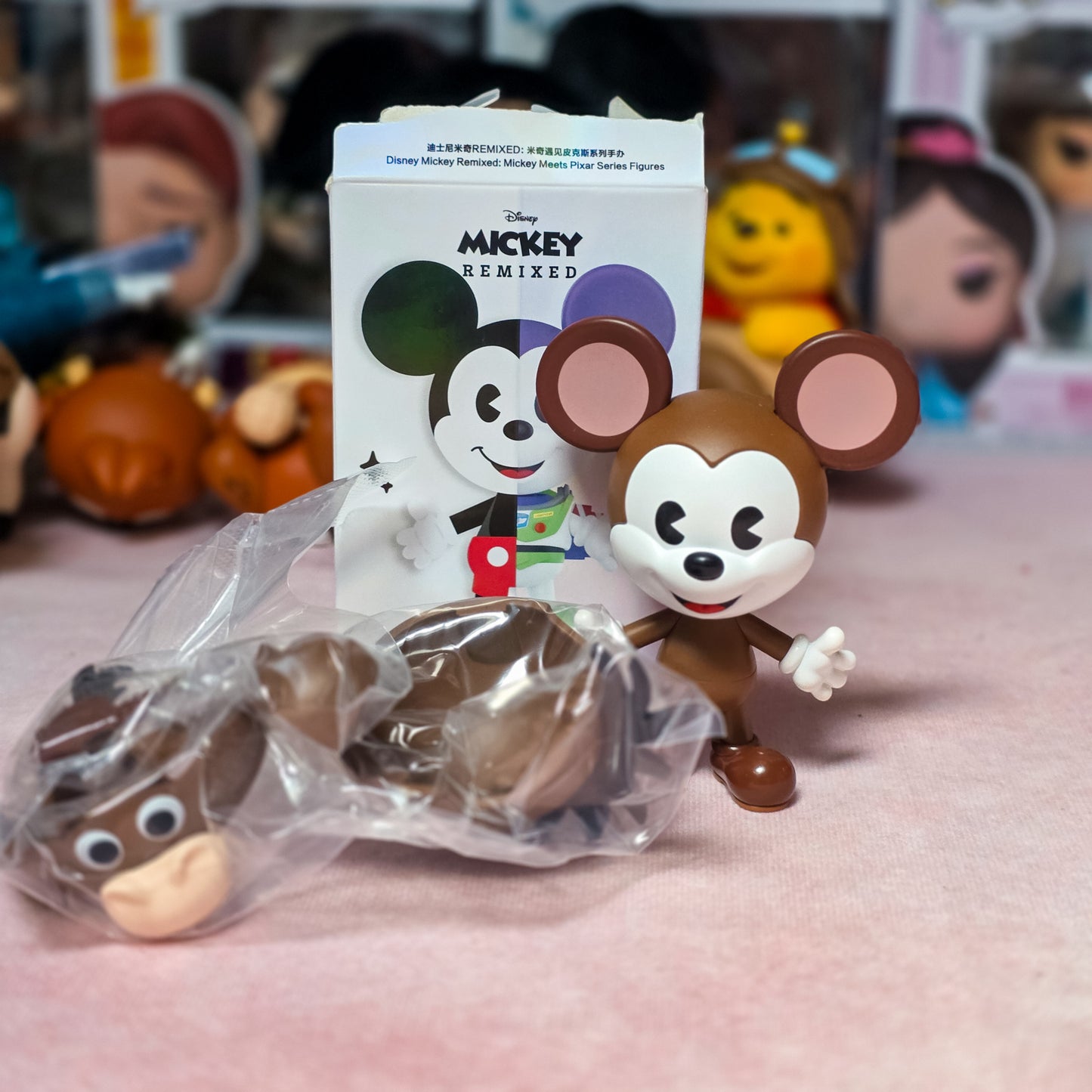[OPENED] BULLSEYE FROM THE POPMART DISNEY MICKEY REMIXED SERIES
