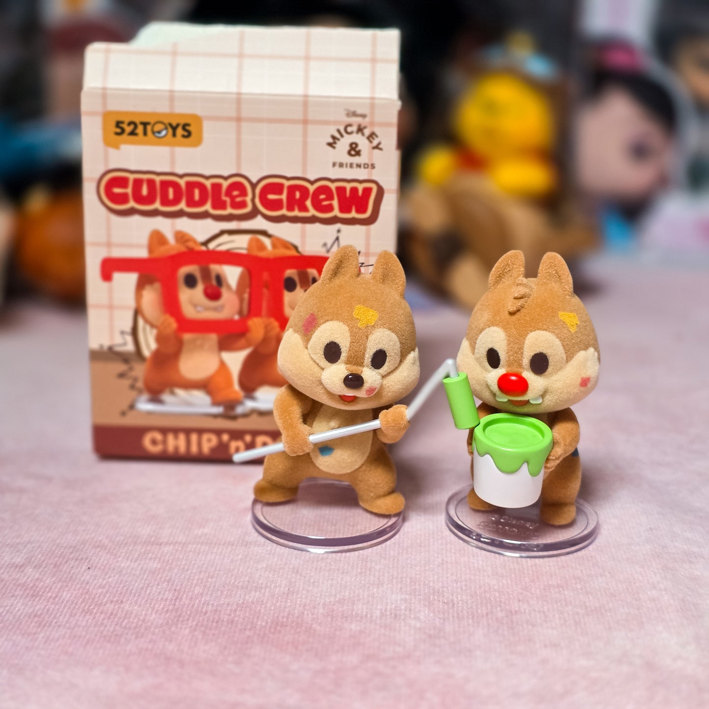 [OPENED] MAKING MASTER PIECES FROM THE DISNEY CHIP 'N' DALE CUDDLE CREW SERIES BLIND BOX -