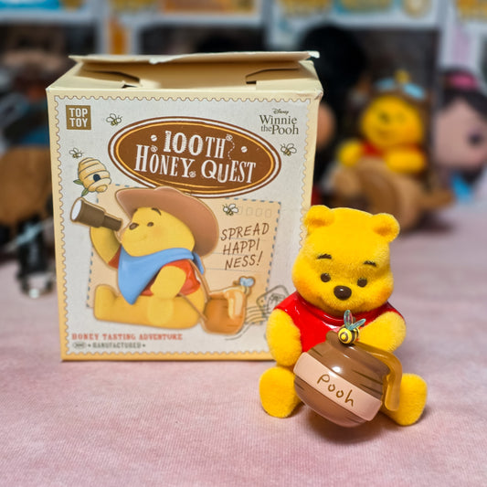 [OPENED] TASTE CELEBRATION FIGURINE FROM THE  WINNIE THE POOH 100TH HONEY QUEST SERIES