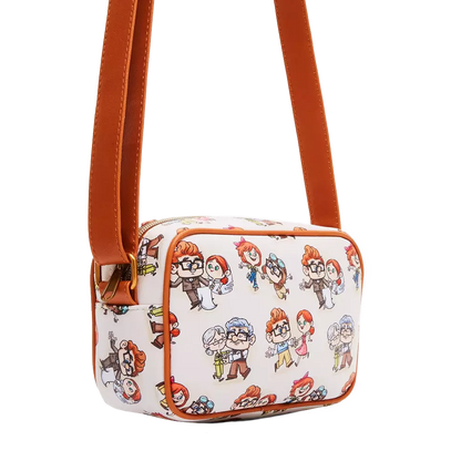 DISNEY PIXAR UP CARL & ELLIE LOUNGEFLY CROSSBODY BAG