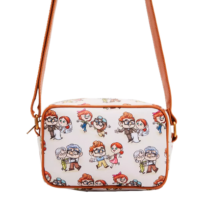 DISNEY PIXAR UP CARL & ELLIE LOUNGEFLY CROSSBODY BAG