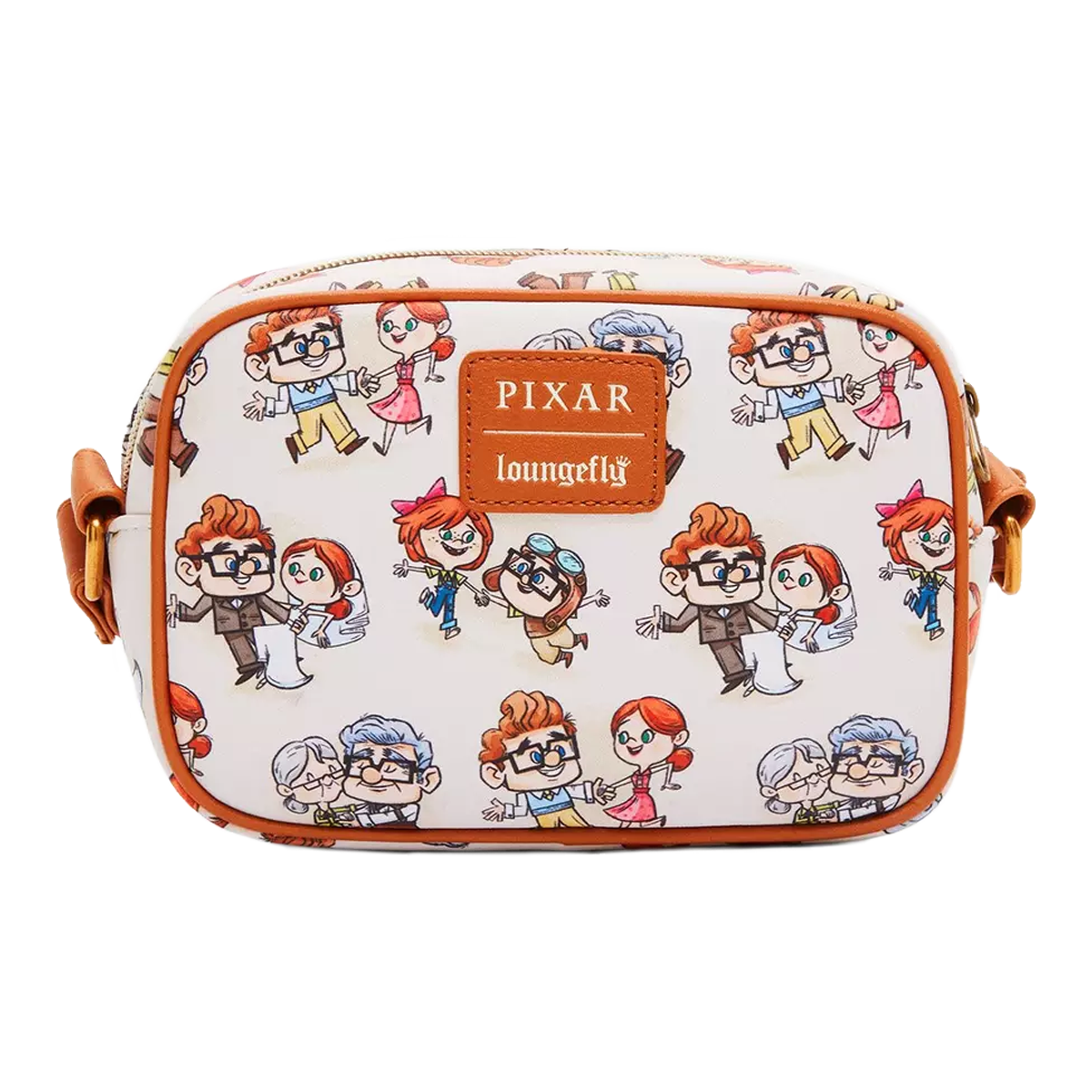 DISNEY PIXAR UP CARL & ELLIE LOUNGEFLY CROSSBODY BAG