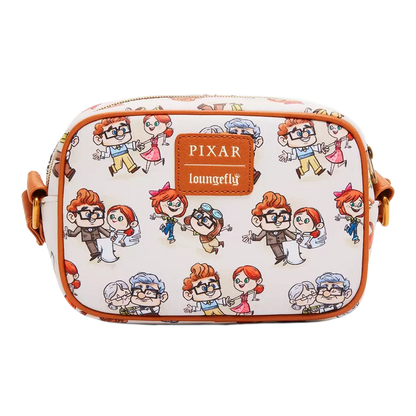 DISNEY PIXAR UP CARL & ELLIE LOUNGEFLY CROSSBODY BAG