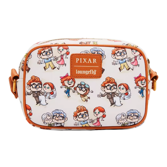DISNEY PIXAR UP CARL & ELLIE LOUNGEFLY CROSSBODY BAG