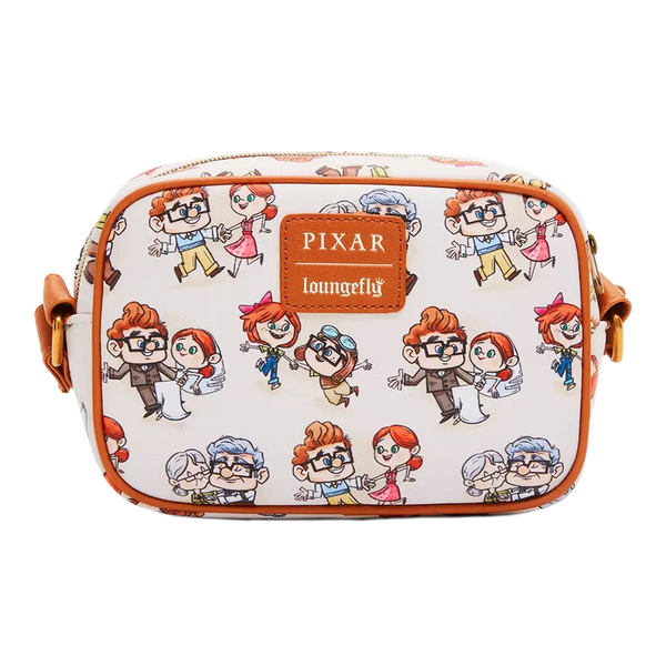 DISNEY PIXAR UP CARL & ELLIE LOUNGEFLY CROSSBODY BAG