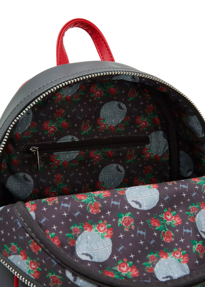 STAR WARS DEATH STAR CROSS STITCH LOUNGELFY MINI BACKPACK