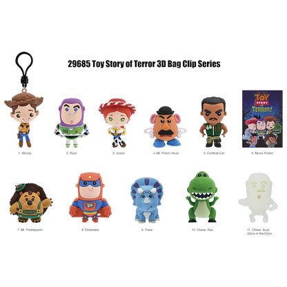 TOY STORY OF TERROR MYSTERY BAG CLIPS