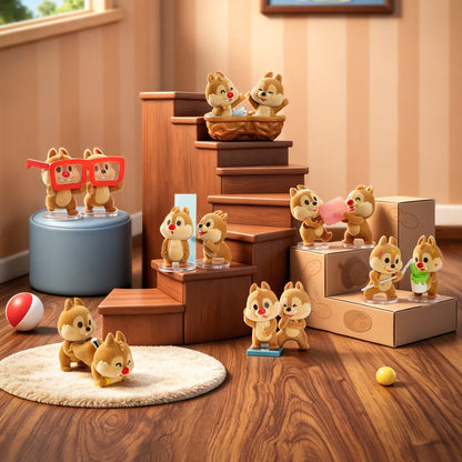 DISNEY CHIP 'N' DALE CUDDLE CREW SERIES BLIND BOX