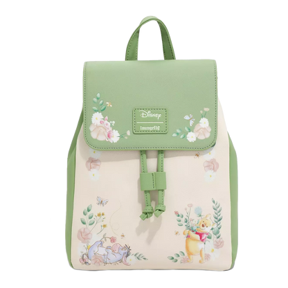 DISNEY WINNIE THE POOH FLORALS LOUNGEFLY MINI BACKPACK