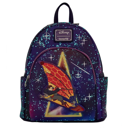 TREASURE PLANET SOLAR SURFER GLOW-IN-THE-DARK LOUNGELFY MINI BACKPACK