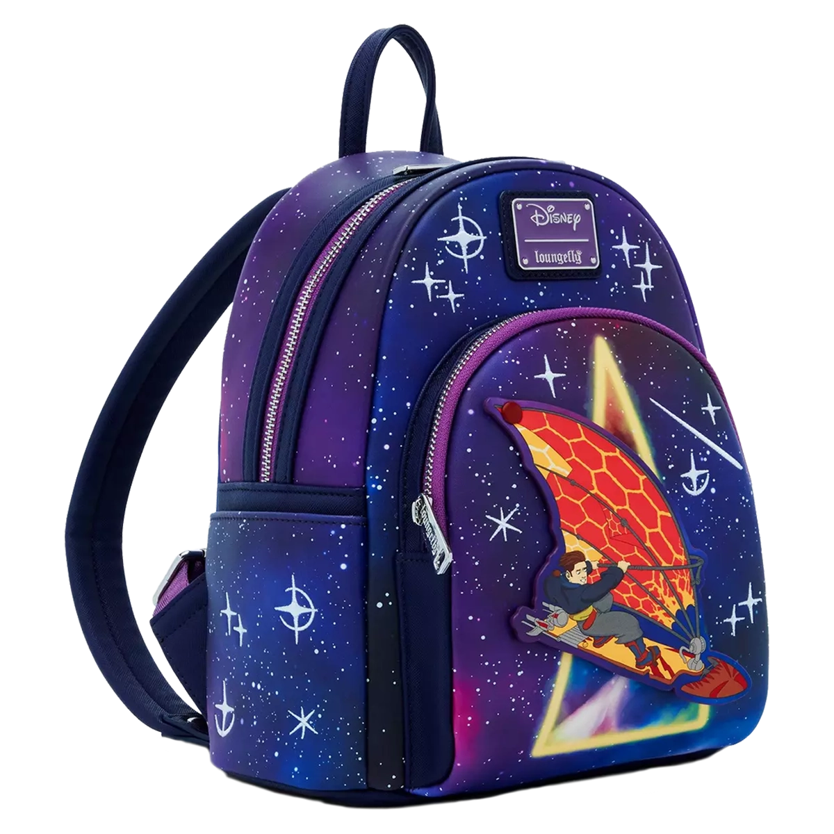 TREASURE PLANET SOLAR SURFER GLOW-IN-THE-DARK LOUNGELFY MINI BACKPACK