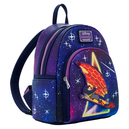 TREASURE PLANET SOLAR SURFER GLOW-IN-THE-DARK LOUNGELFY MINI BACKPACK