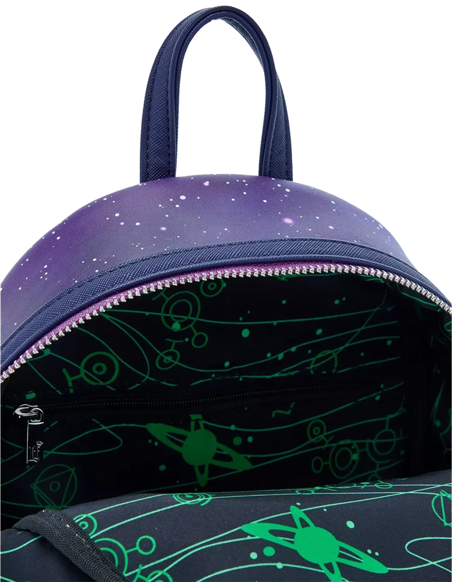 TREASURE PLANET SOLAR SURFER GLOW-IN-THE-DARK LOUNGELFY MINI BACKPACK