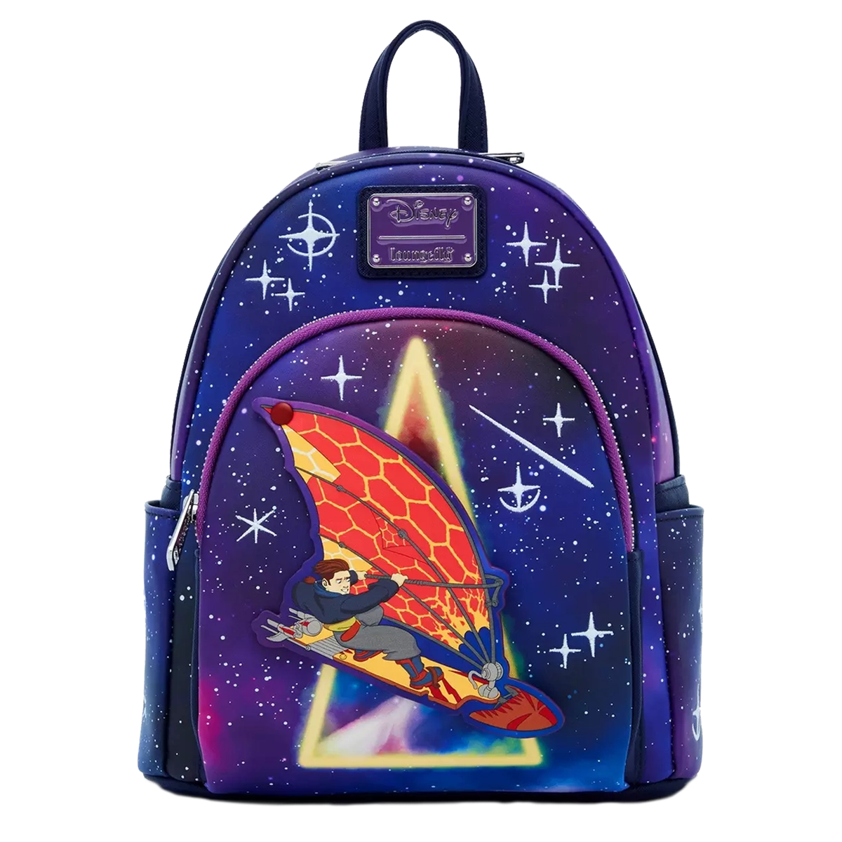 TREASURE PLANET SOLAR SURFER GLOW-IN-THE-DARK LOUNGELFY MINI BACKPACK