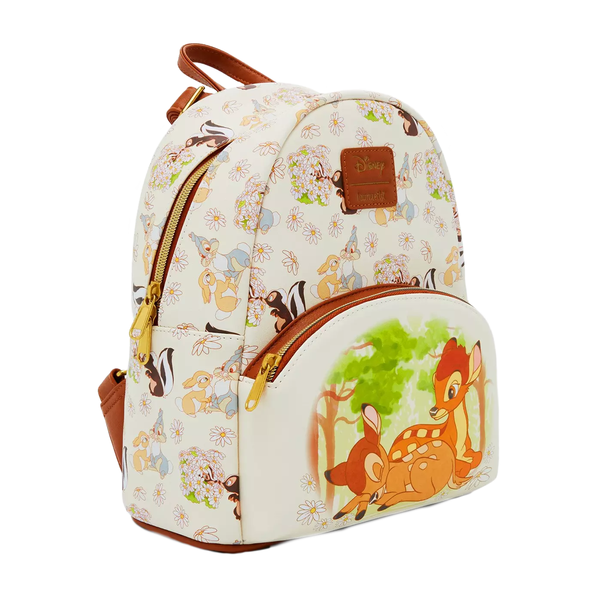 DISNEY BAMBI FRIENDS LOUNGEFLY MINI BACKPACK