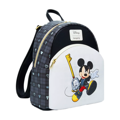 DISNEY KINGDOM HEARTS MICKEY MOUSE LOUNGEFLY MINI BACKPACK