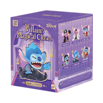 STITCH & ANGEL X VILLAINS MAGICAL CLOSET SERIES BLIND BOX