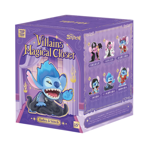 STITCH & ANGEL X VILLAINS MAGICAL CLOSET SERIES BLIND BOX