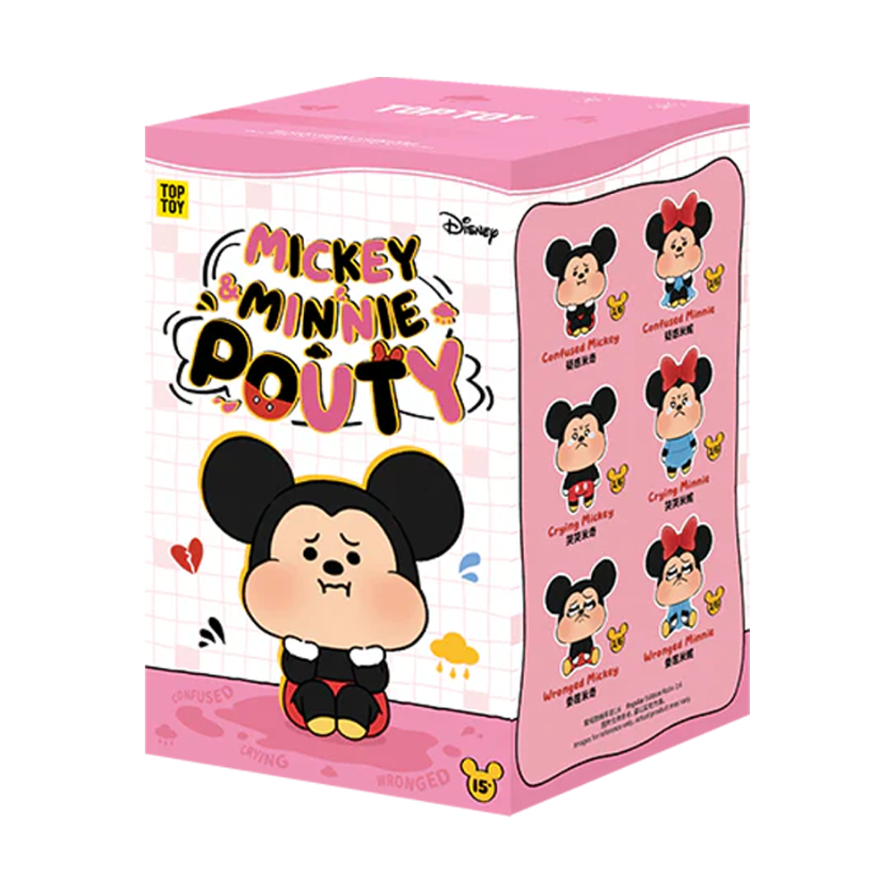 DISNEY MICKEY & MINNIE POUTY SERIES PLUSH BLIND BOX