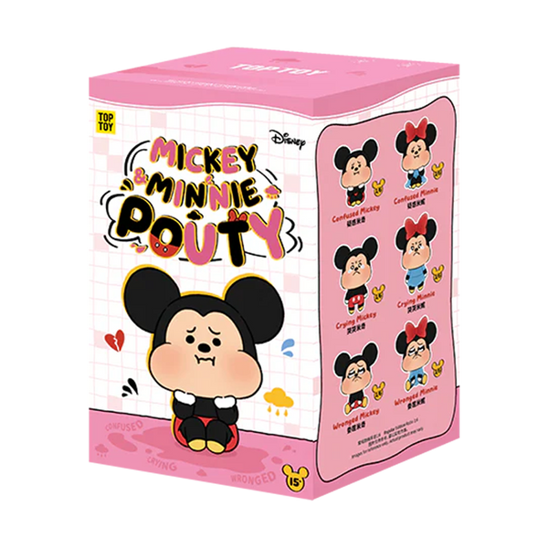 DISNEY MICKEY & MINNIE POUTY SERIES PLUSH BLIND BOX